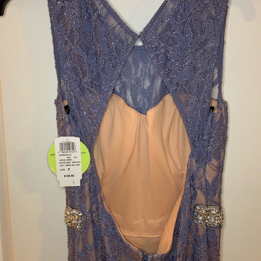 Windsor Lace Prom Dress - Picture 4 of 8
